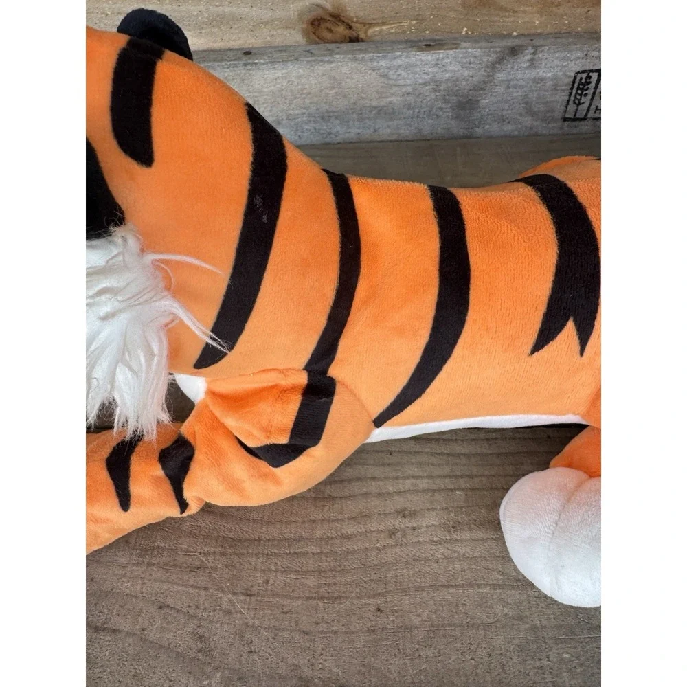 Disney Store‎ Aladdin Jasmine's Tiger RAJAH Laying Down Plush Stuffed Animal 14